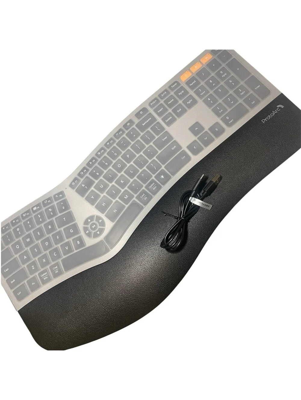 ProtoArc EK01 Plus Ergonomic Bluetooth Keyboard Backlit Wireless - New Open Box